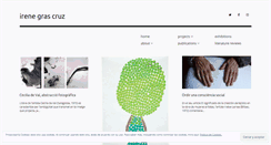 Desktop Screenshot of irenegrascruz.com
