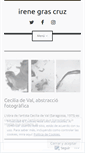 Mobile Screenshot of irenegrascruz.com