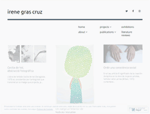 Tablet Screenshot of irenegrascruz.com